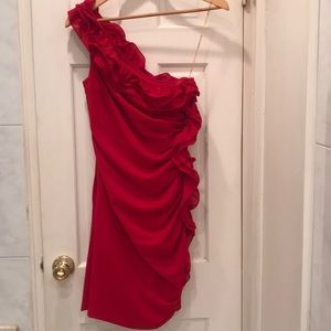 Rampage one shoulder dress